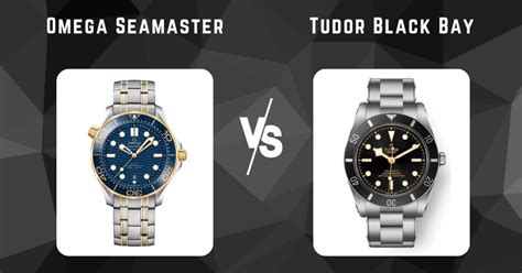 Omega Seamaster vs. Tudor BB36 .